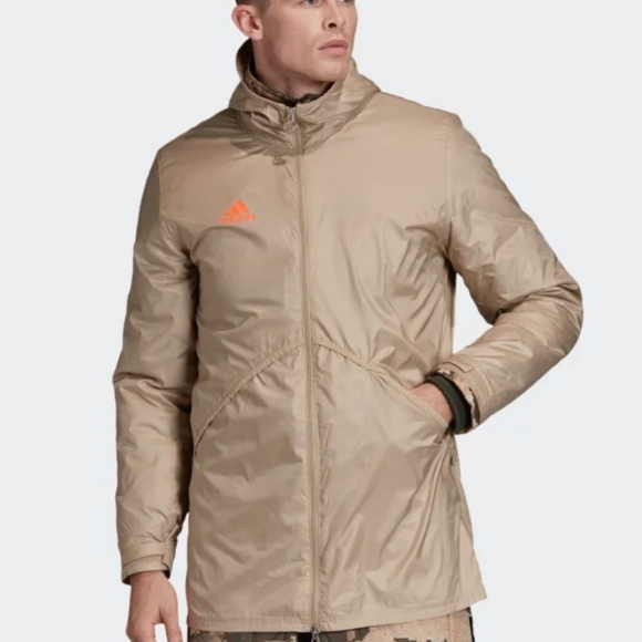 Adidas Tan ADV Reversible Coat (Small) - Picture 3 of 5